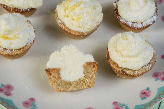 Keto Lemon Mini Muffins featured