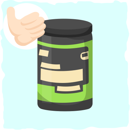 Creatine can help with building muscle mass.